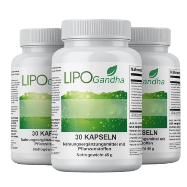 3 Flaschen LIPOGandha